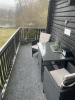 Balkon Ostseite - Kaffee beim Sonnenaufgang